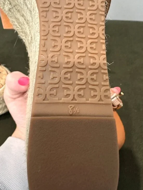 Sam Edelman Maura Espadrille Wedge Sandals 8.5 - Picture 3 of 10